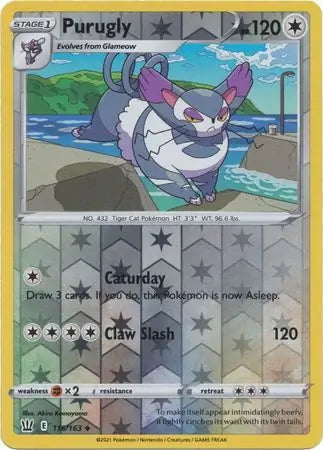 Battle Styles Purugly #116/163 reverse holo